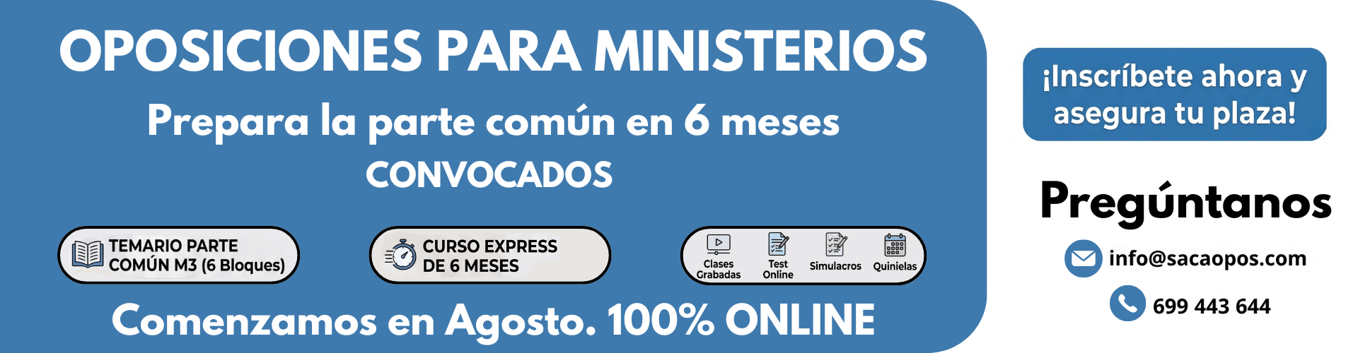 ANUNCIOI WEB TEMARIO COMUN MINISTERIO